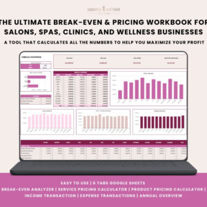 The Ultimate Pricing & Profit Workbook for Salons, Spas & Wellness Businesses